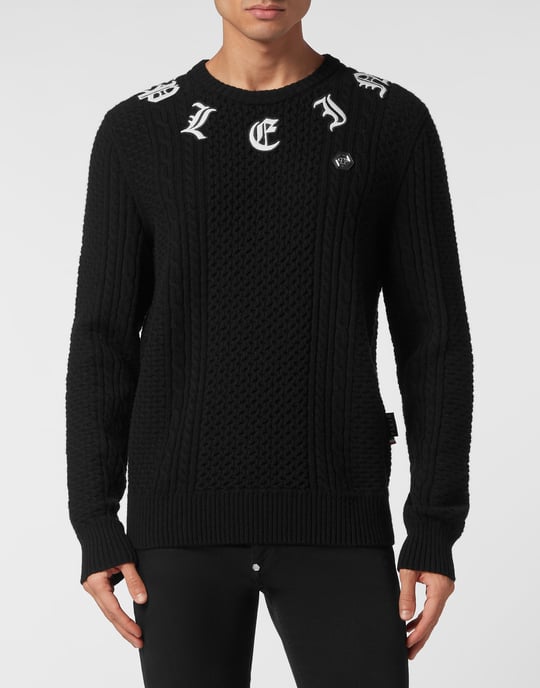 Pullover Ronde Hals Monogram - Image 2