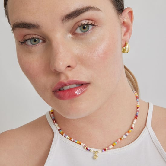 Luxenter Sterling Zilver 925 collier met Veelkleurig Kristal afgewerkt in 18K geelgoud - Nymox - Image 2