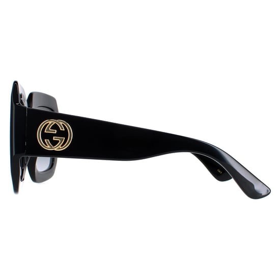 Gucci GG0053SN 001 zwart grijze zonnebril - Image 3