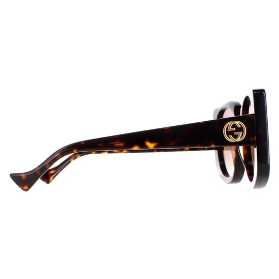 Gucci GG1257S 002 donker havana bruin zonnebril - Image 4