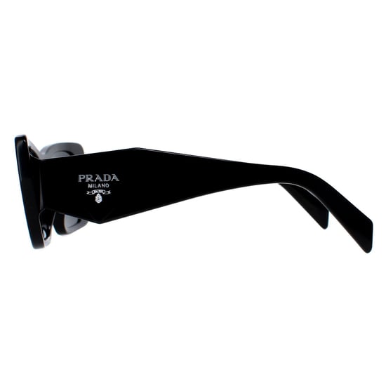 Prada PR08YS 1AB5S0 zwarte donkergrijze zonnebril - Image 3