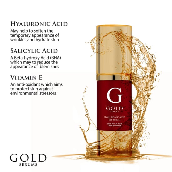 Gold Serums Anti-aging oogverzorging met hyaluronzuur - Image 2