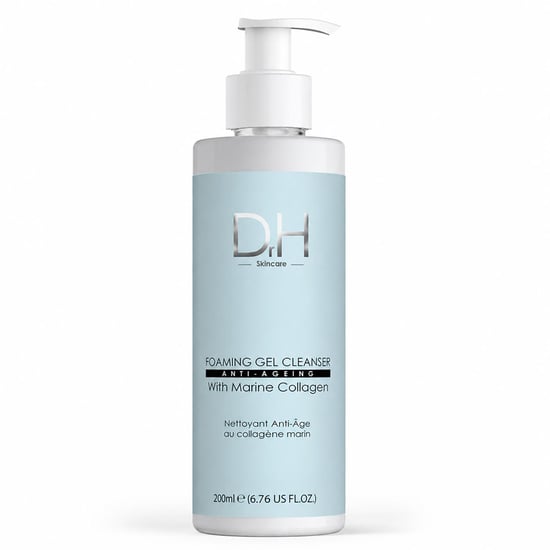 Dr H Geavanceerde schuimende anti-aging reinigingsgel met marine collageen 200 ml - Image 3