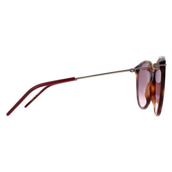 Gucci GG1268S 002 havana goud rood gradiÃ«nt zonnebril - Image 4