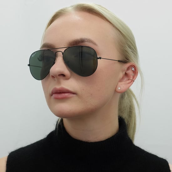 Ray-Ban Zonnebril Aviator 3025 002/58 Zwart Gepolariseerd - Image 5