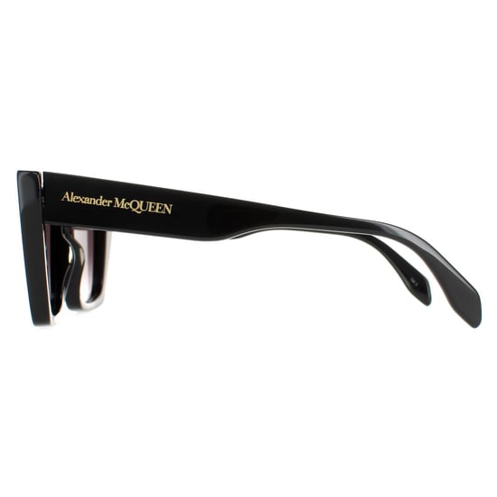 Alexander McQueen Cat Eye Dames Zwart Grijs AM0299S - Image 3