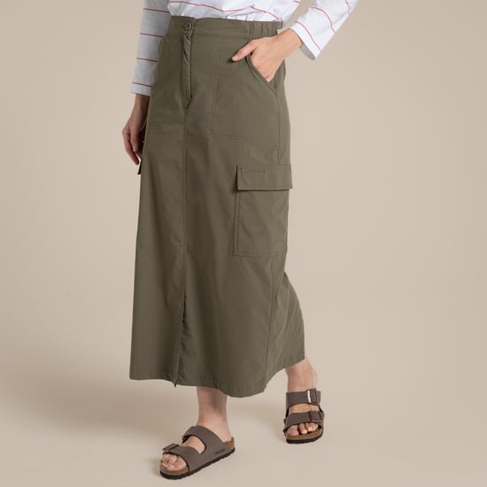 Craghoppers Dames/Dames Pro Nosilife Midi Rok (Wilde olijf) - Image 6