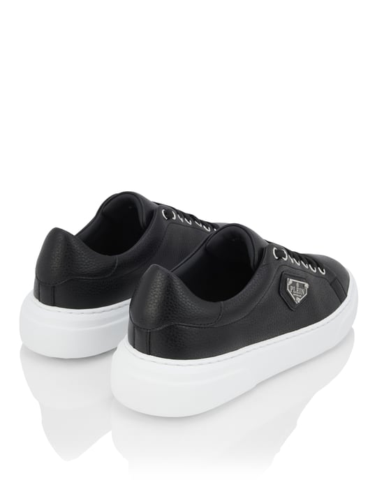 Leather Lo-Top Sneakers Iconic Plein - Image 3