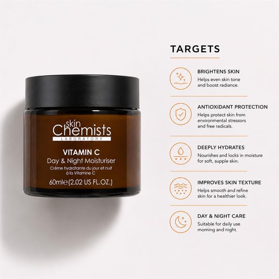skinChemists Vitamin C Brightening Day Moisturizer 60ml - Image 5