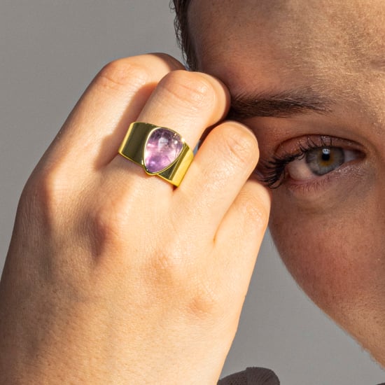 Luxenter sheak natuurlijke amethist ring - Image 3