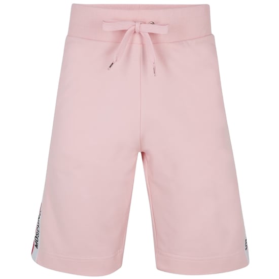 Moschino Gemerkt Tape Benen Roze Shorts - Image 1