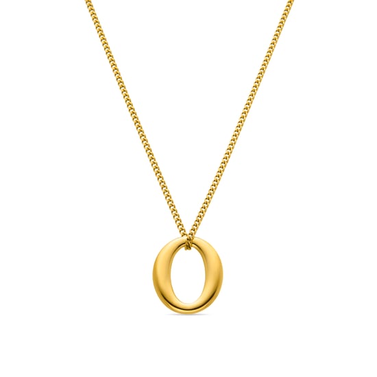 Luxenter Ausa collier in 18k geelgouden afwerking - Image 1
