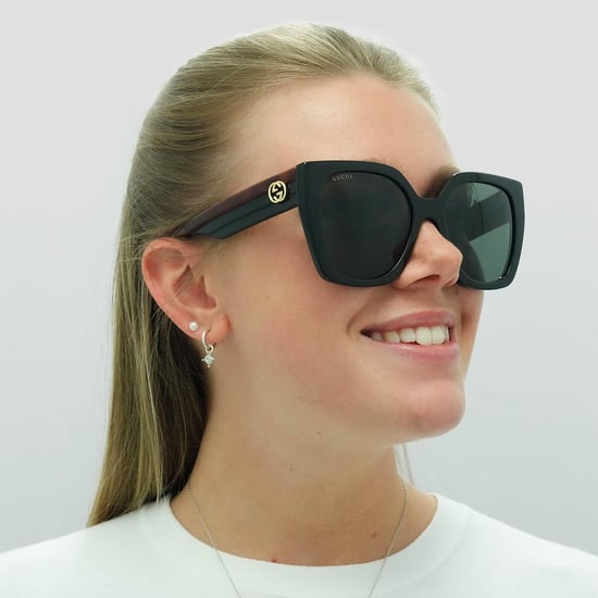 Gucci GG1300S 001 havana zwart grijze zonnebril - Image 5
