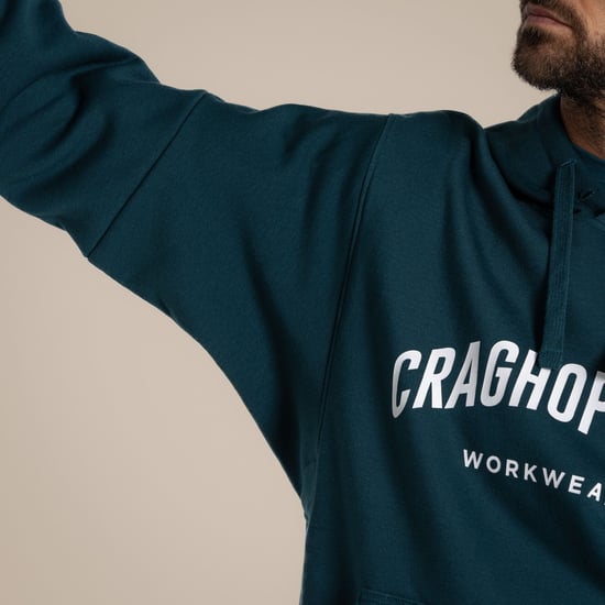 Craghoppers Heren Workwear Oulston Hoodie (Donker Egeïsch Blauw) - Image 6