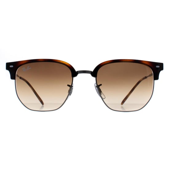 Ray-Ban Vierkant Unisex Havana Bruin Gradiënt RB4416 New Clubmaster - Image 1