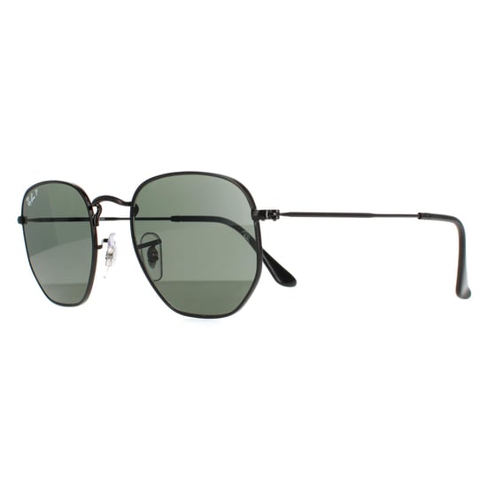 Ray-Ban Vierkant unisex gepolijst zwart groen gepolariseerd zeshoekige rb3548n - Image 2