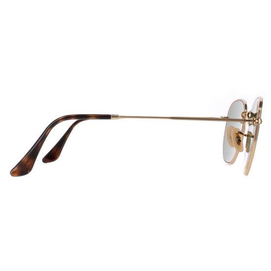 Ray-Ban Zonnebril Hexagonal 3548N 001/9O Goud Light Blauw Verloop Mirror - Image 4