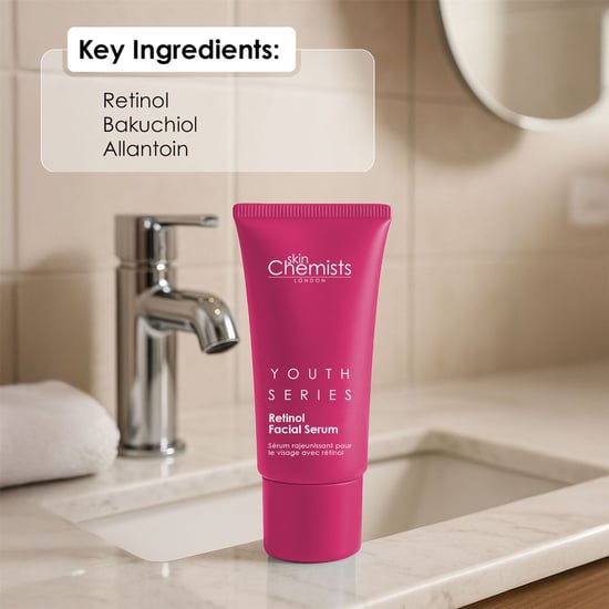 Skin Chemists Jeugdserie Retinol & Bakuchiol Gezichtserum 30ml - Image 6