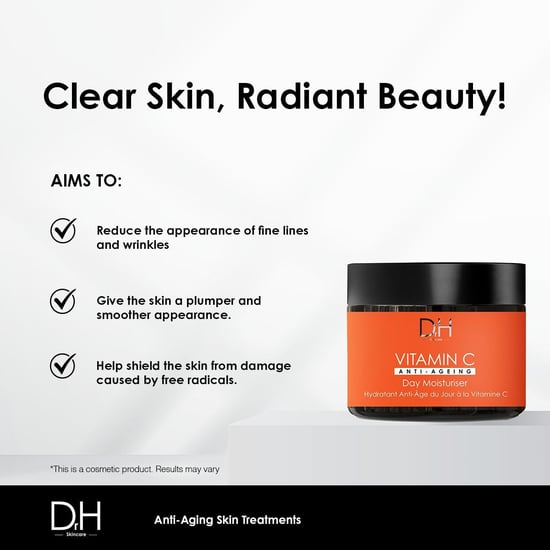 Dr H Vitamin C Anti-Ageing Day Moisturiser 60ml - Image 5