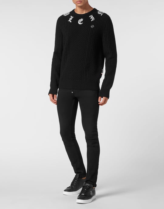Pullover Ronde Hals Monogram - Image 3