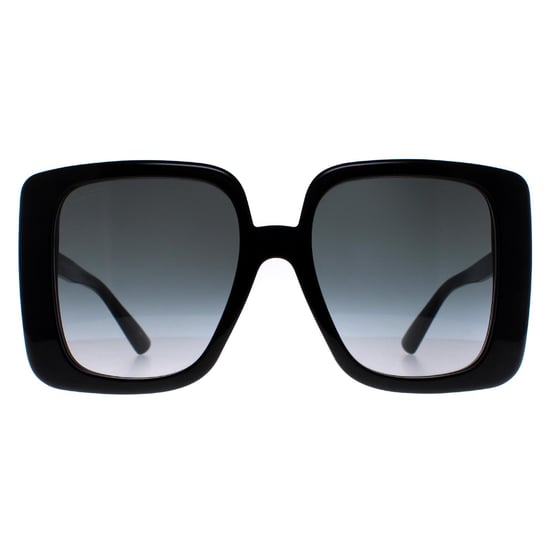Gucci Vierkante Dames Zwart Grijs GG1314S - Image 1