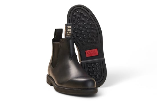Rossi 607 Booma Zwarte Leren Chelsea Boots - Image 4