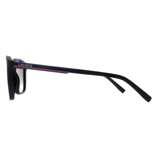 Lacoste Square Heren Matte Zwart Grijs Verloop L947S - Image 3