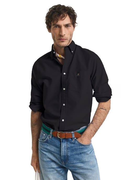 Enzo heren Regular Fit Oxford overhemd - Image 3