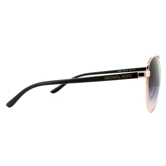 Michael Kors Aviator Womens Rose Gold Brown Gradient zonnebril - Image 4
