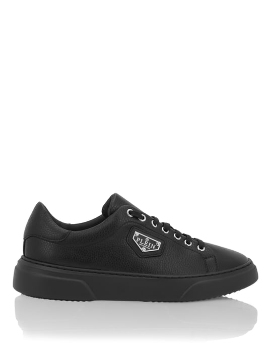 Leather Lo-Top Sneakers Iconic Plein - Image 5
