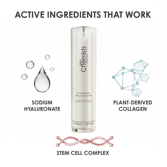 skinChemists Anti-aging placenta vochtinbrengende crème 50 ml - Image 2