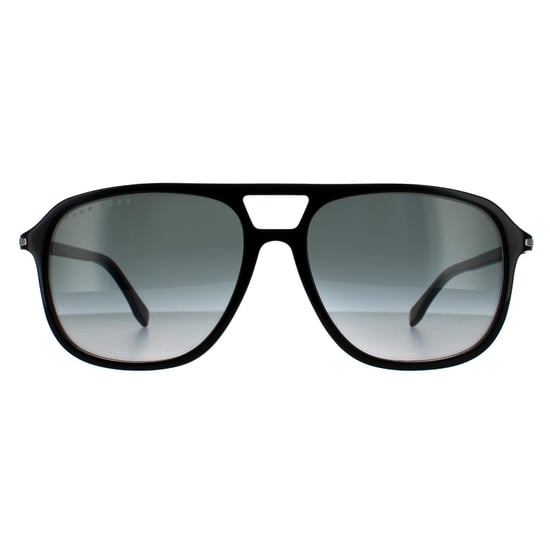 Hugo Boss Zonnenbril Boss 1042/s/it 807 9o glanzende zwarte grijze gradiënt - Image 1