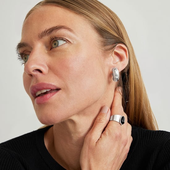 Luxenter ring, sheak metaallegering en onyx ring, gerhodineerde afwerking - Image 2