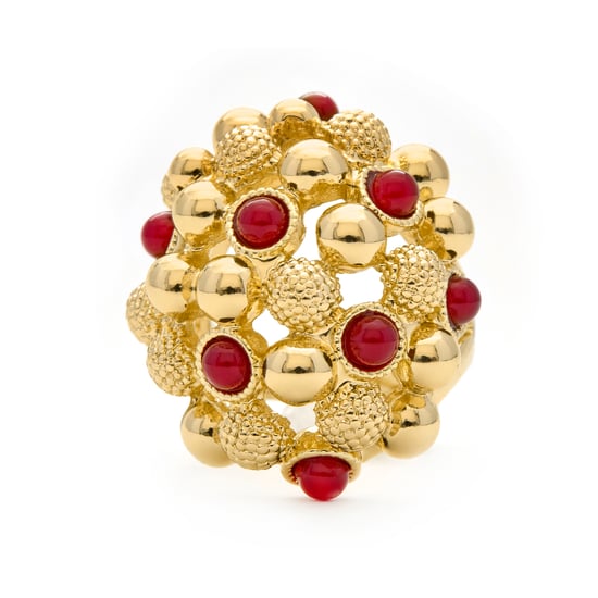 Luxenter ring afgewerkt in 18k geel goud - Xiglor - Image 6