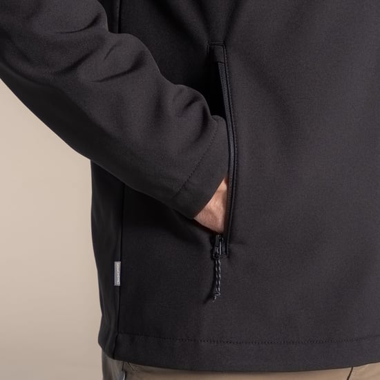Craghoppers Heren Expert Soft Shell-jasje (Zwart) - Image 4