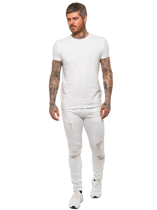 Enzo | Skinny gescheurde jeans voor heren - Image 4