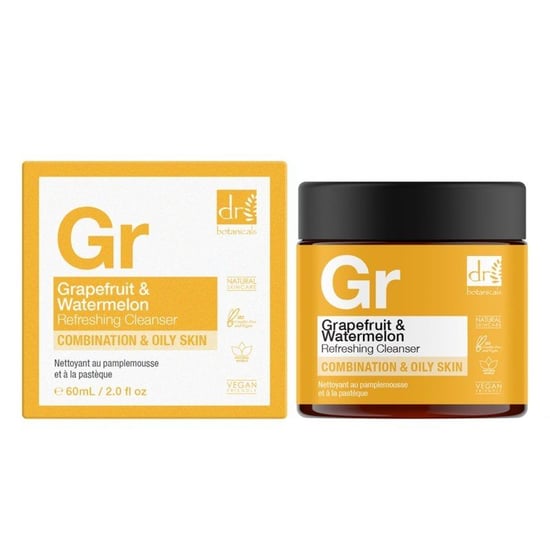 Dr. Botanicals Verfrissende anti-aging reiniger met grapefruit en watermeloen 60 ml - Image 1