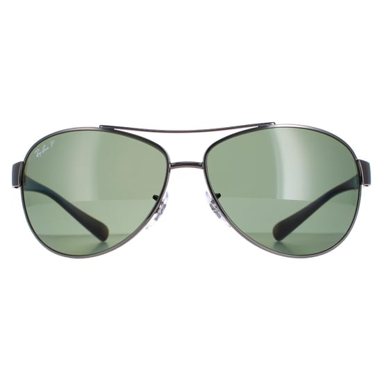 Ray-Ban Zonnebril 3386 Gunmetal Gepolariseerd Groen 004/9A 63mm - Image 1