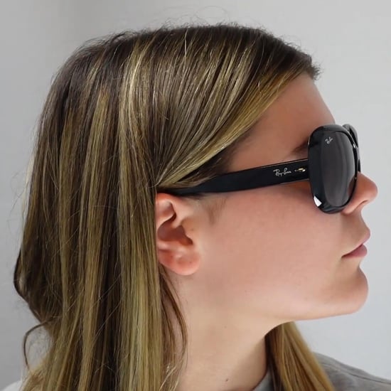 Ray-ban vlinder dames zwart grijze gradiënt zonnebril - Image 5
