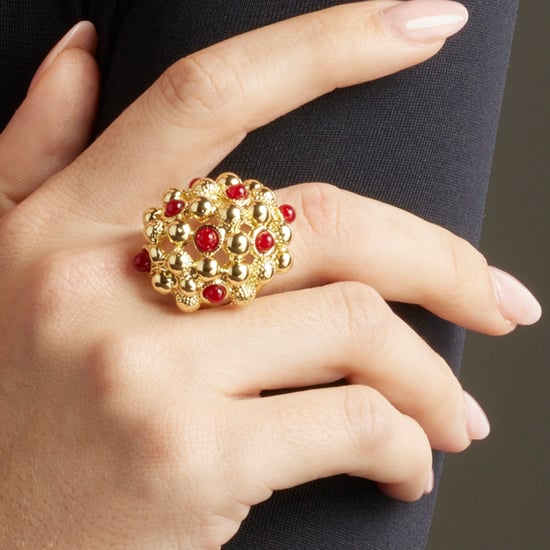 Luxenter ring afgewerkt in 18k geel goud - Xiglor - Image 4