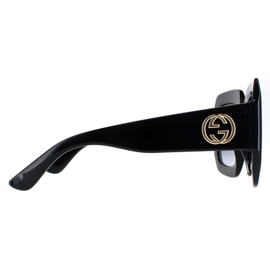 Gucci GG0053SN 001 zwart grijze zonnebril - Image 4