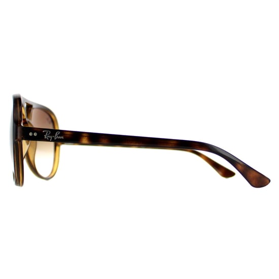 Ray-Ban Aviator unisex licht Havana bruine gradiënt zonnebril - Image 3