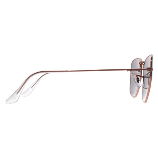 Ray-Ban Vierkant Unisex Roségoud Donkergrijs RB3857 Frank - Image 4