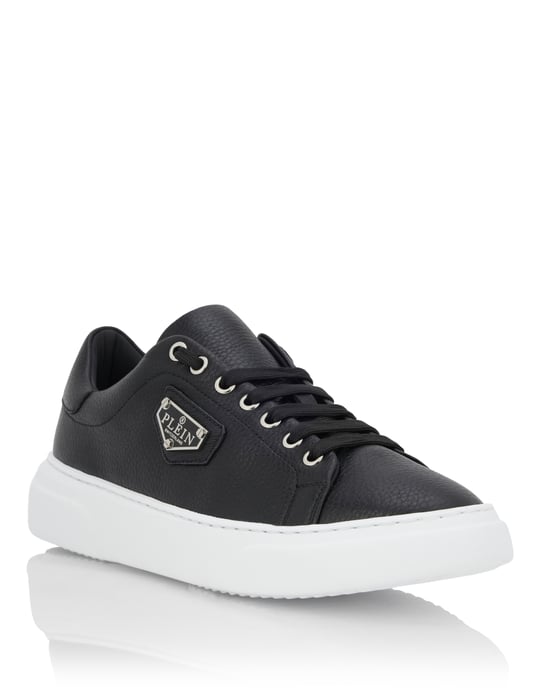 Leather Lo-Top Sneakers Iconic Plein - Image 1