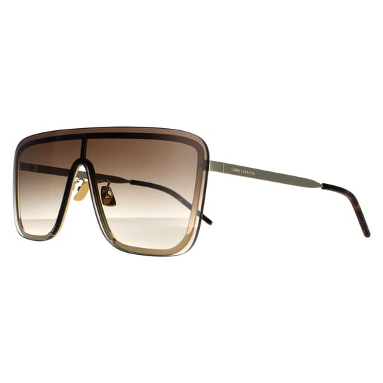 Saint Laurent zonnebril SL 364 Mask 006 Gold Brown Gradiënt - Image 2