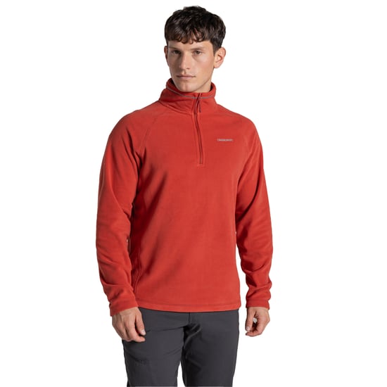Craghoppers Heren Corey VI Half Zip Fleece Top (Donkere veldspaat) - Image 1