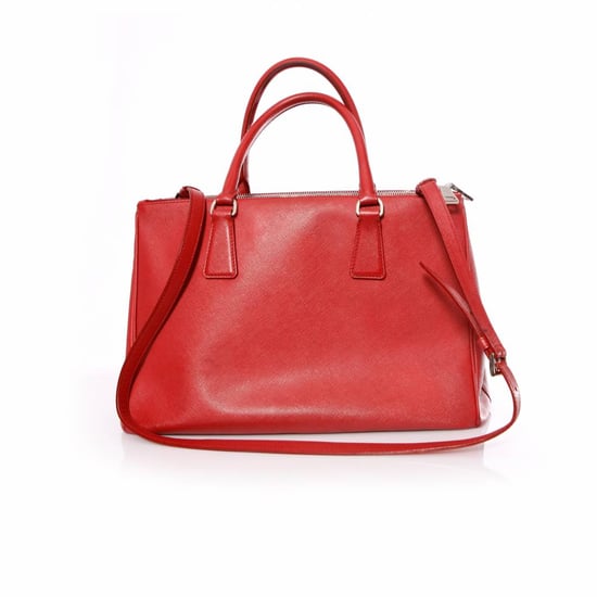 Prada, Galleria handtas in rood saffiano leer. - Image 4
