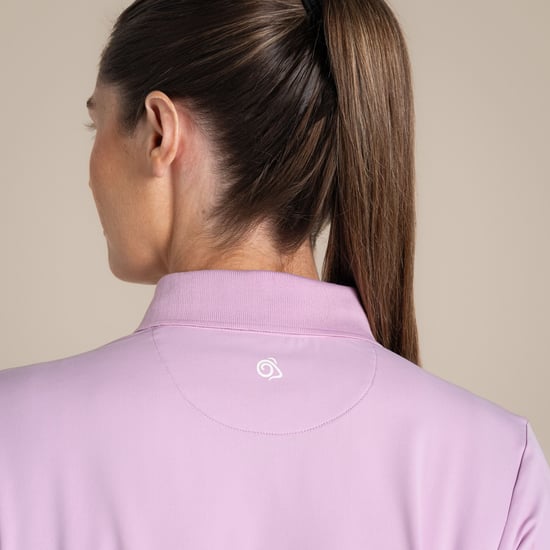 Craghoppers Dames/Dames Thornbury Nosilife Golf Poloshirt met lange mouwen (Orchidee) - Image 5