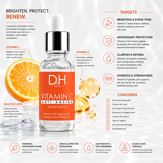 Dr H Anti-aging gezichtsserum met vitamine C 30 ml - Image 5