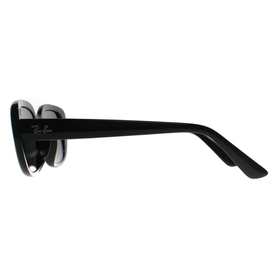 Ray-Ban RB4421D Bio Based 667787 gepolijst zwart donkergrijs zonnebril - Image 3